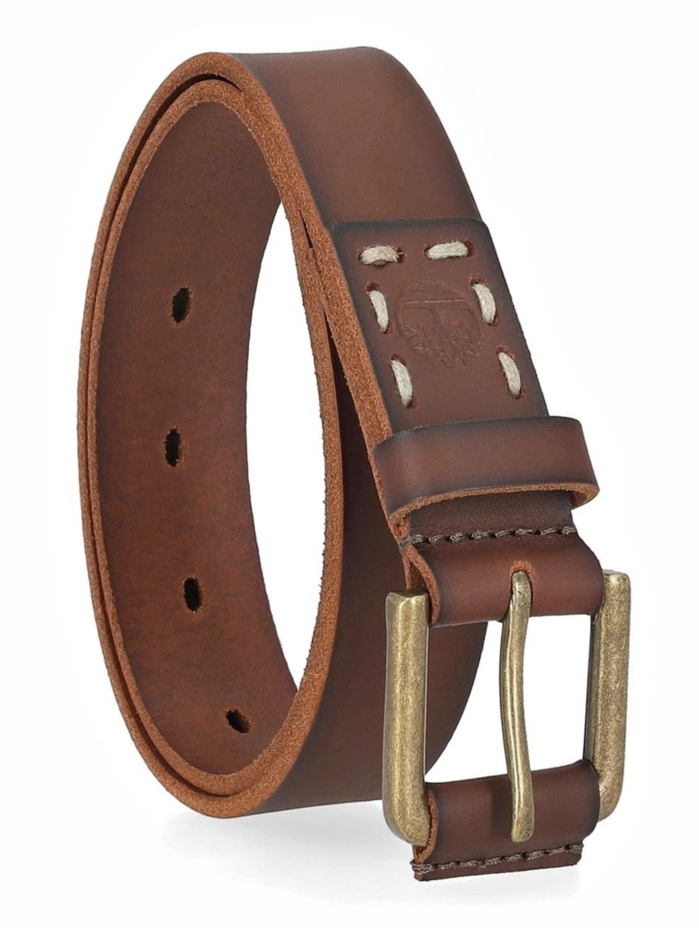 Timberland Leather Belt Brown Boys L New with Tags